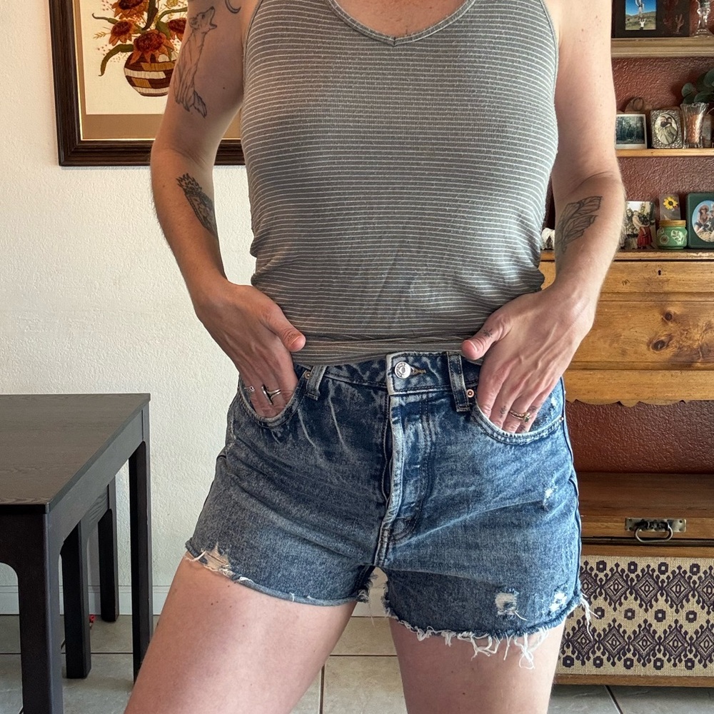 Jean shorts